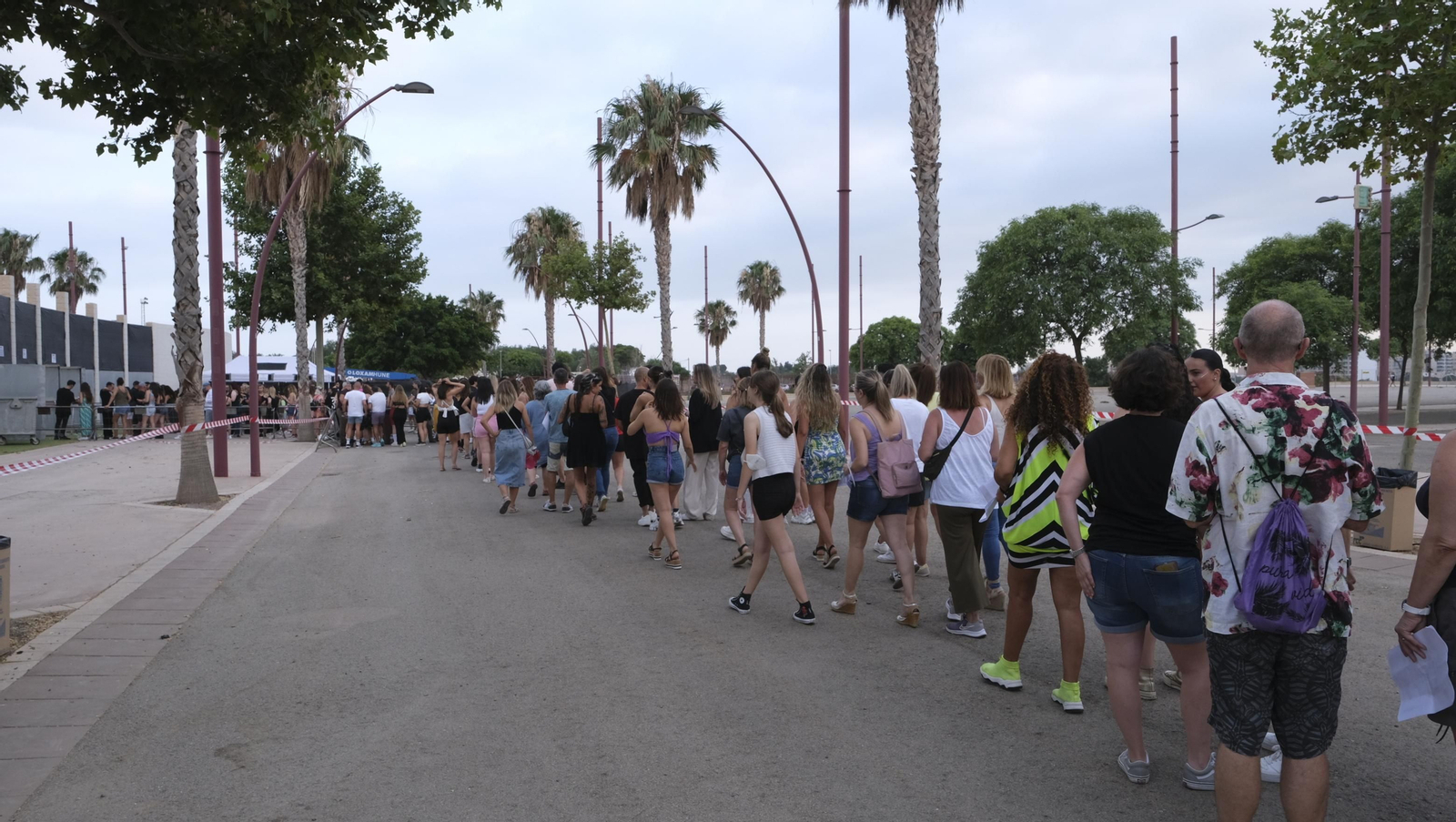 Imágenes del concierto de Rosalía en Almería