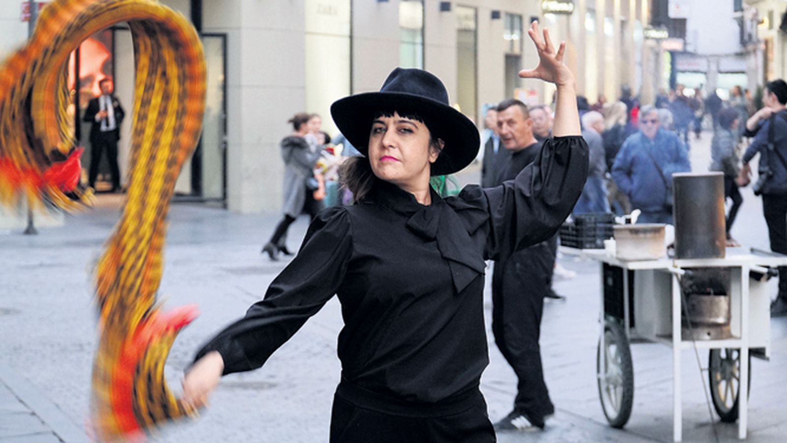 La cantante utrerana Maui, ahora residente en Madrid.