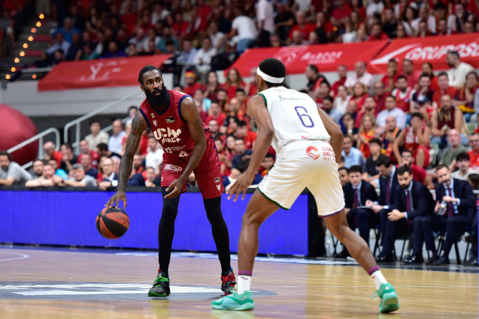 Las fotos del UCAM Murcia - Unicaja, 4º partido de las semifinales de ACB