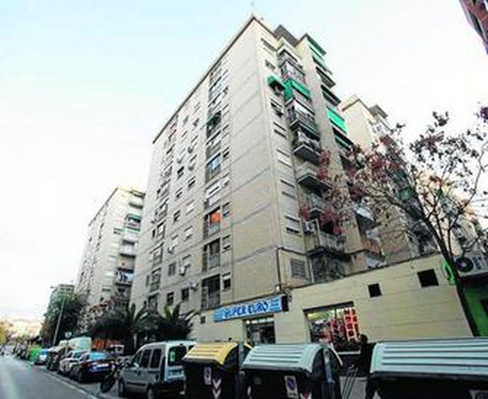 Bloque en el que tuvo lugar el suceso el pasado jueves.