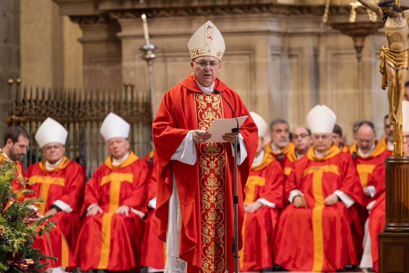 Ceremonia de beatificación de 124 mártires de la Iglesia de Jaén