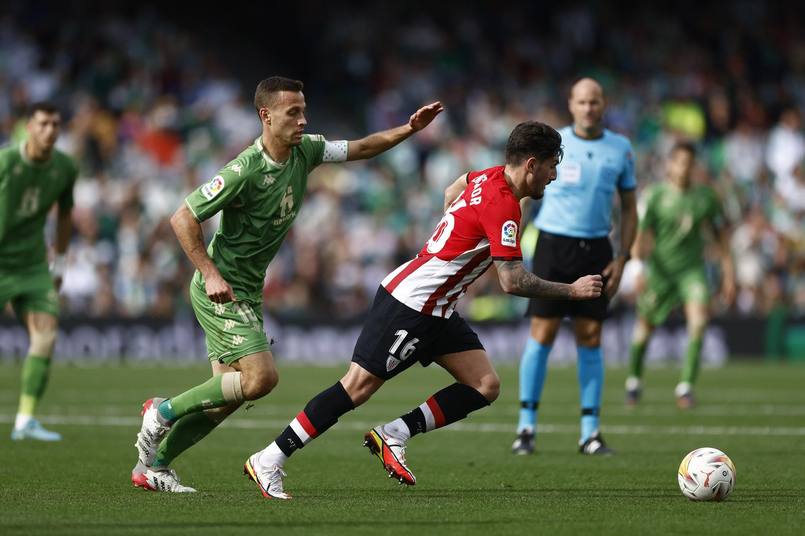 Las imágenes del Betis-Athletic Bilbao
