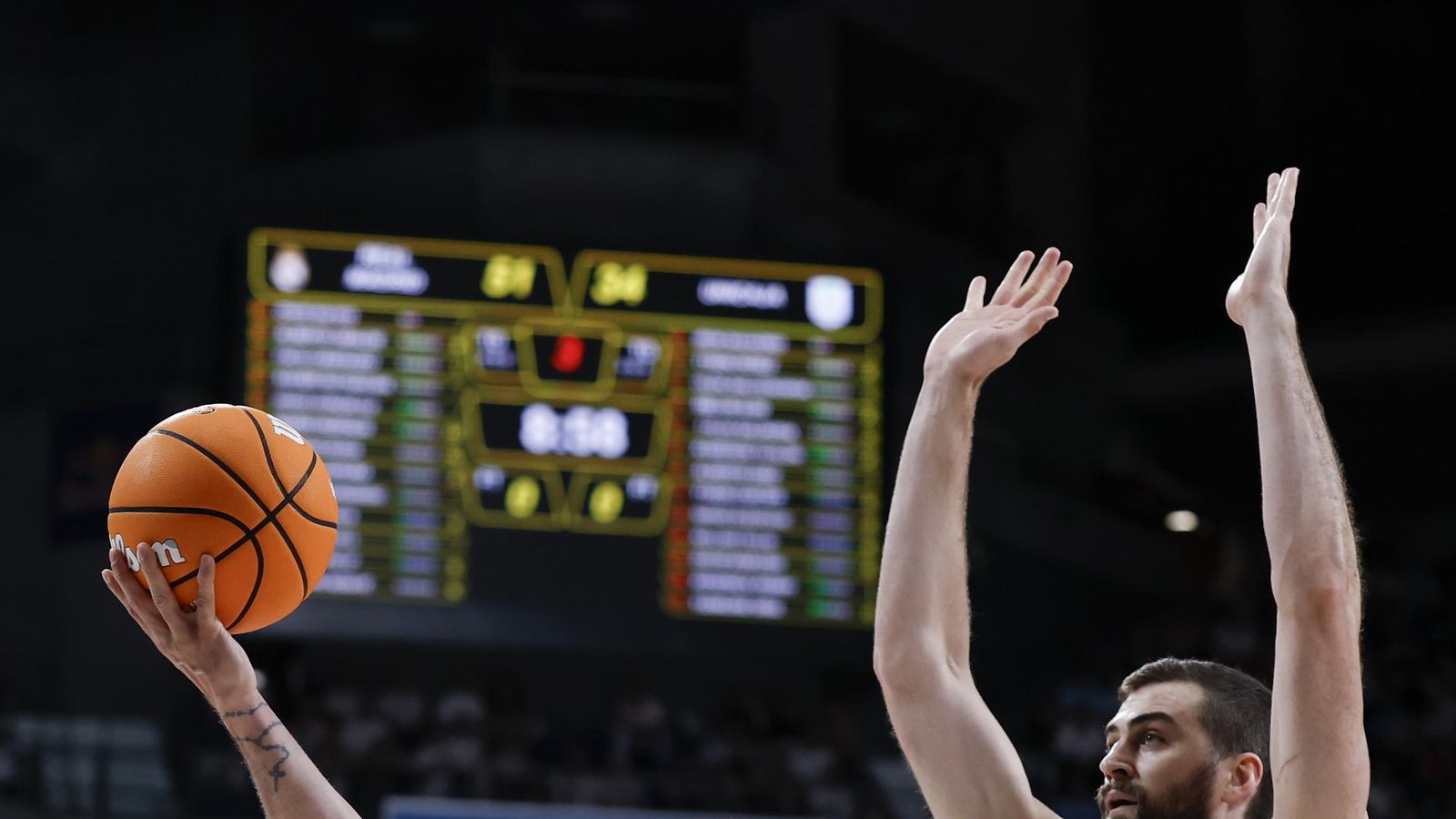 El Real Madrid-Unicaja, en fotos