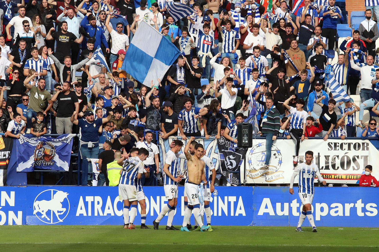 Imágenes del Recreativo de Huelva-Cartaya