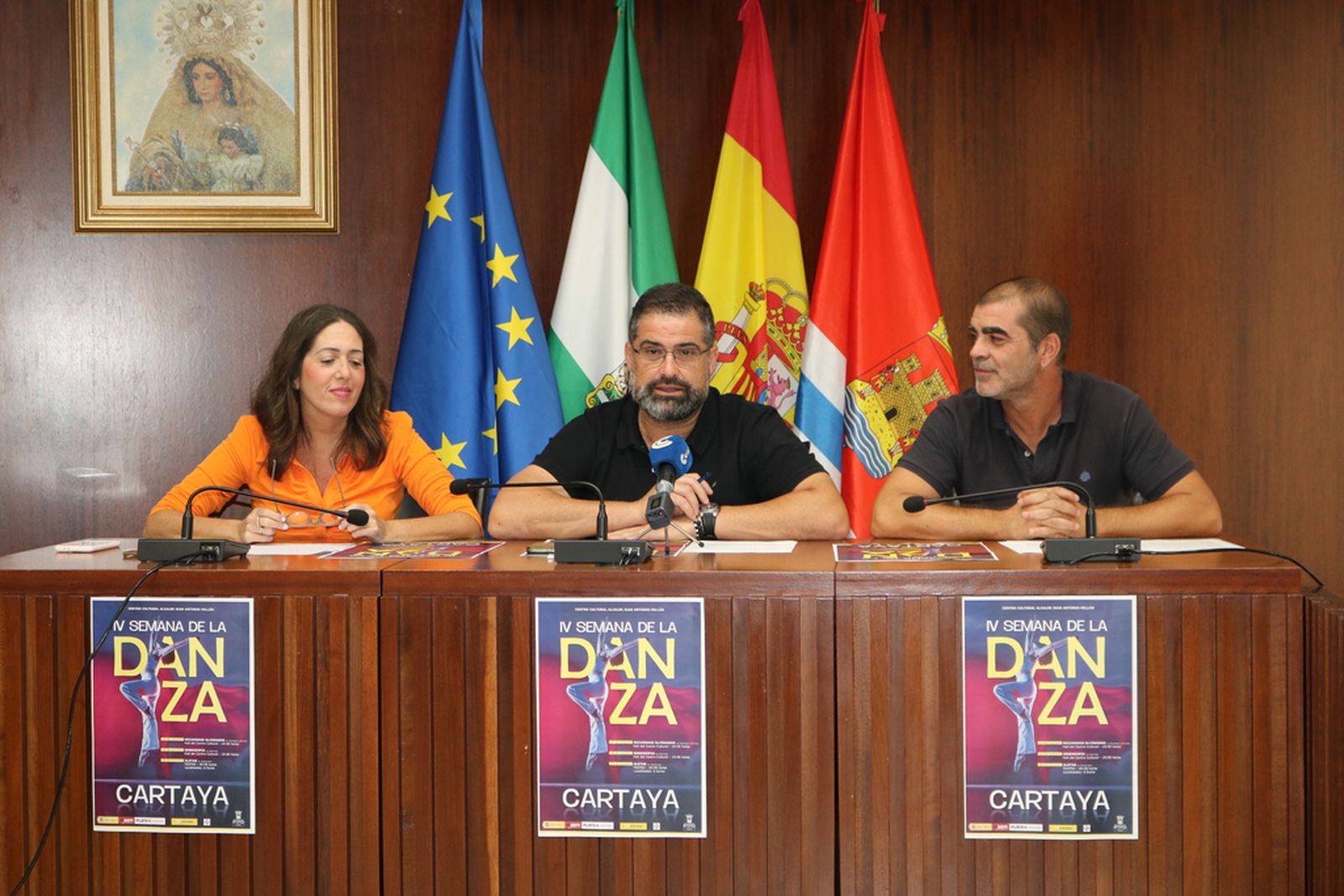 Presentación de la Semana de la Danza en Cartaya.
