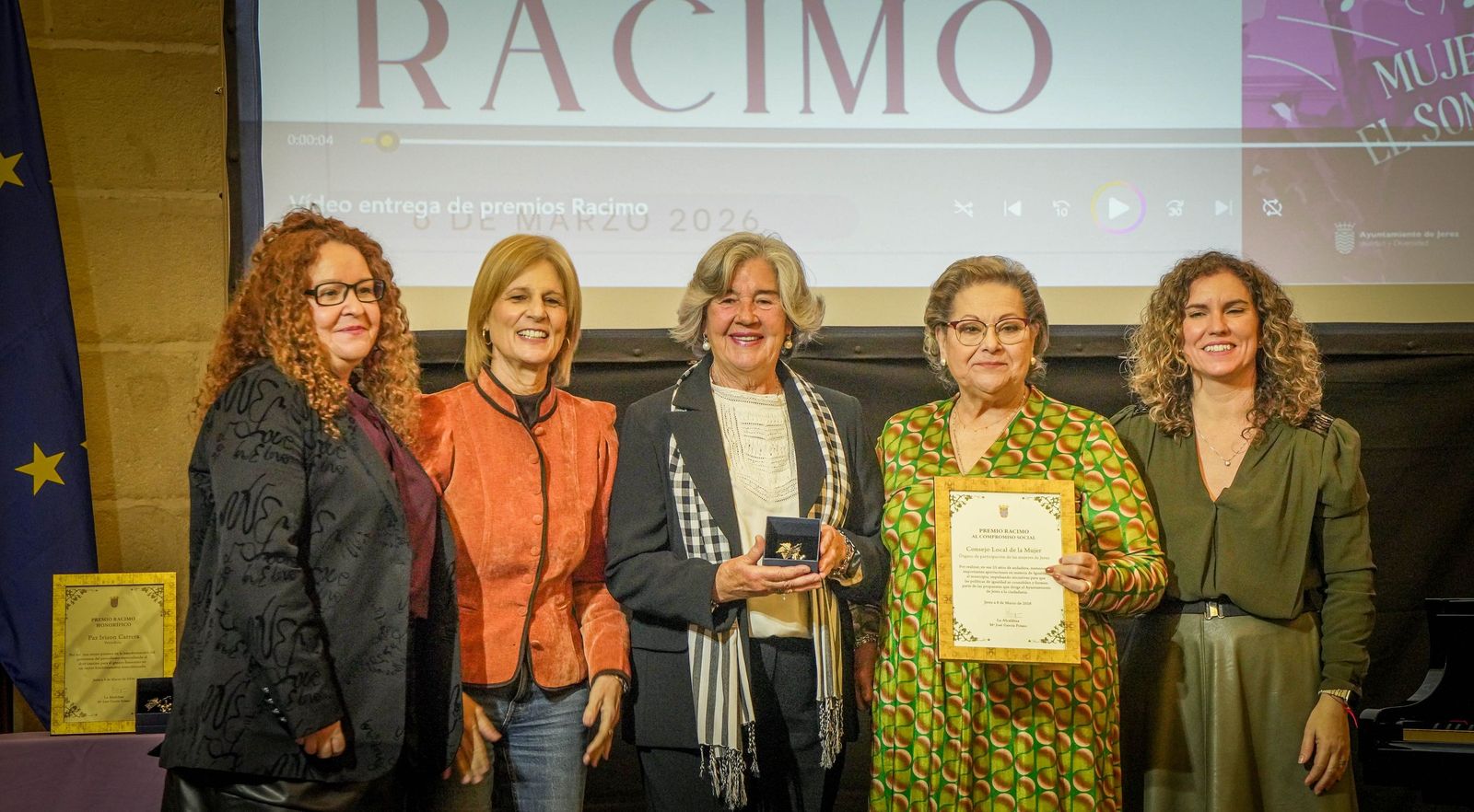 Imágenes de la entrega de los Premios Racimo en Jerez