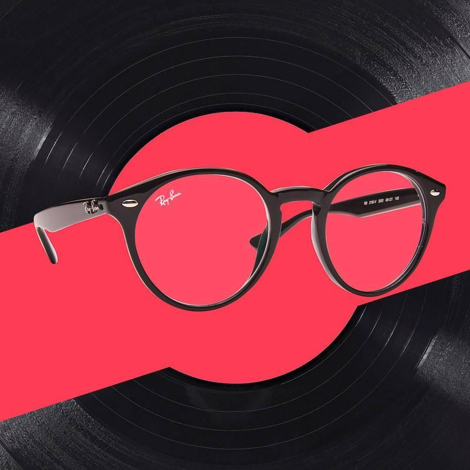 Monturas acrílicas de Ray-ban.