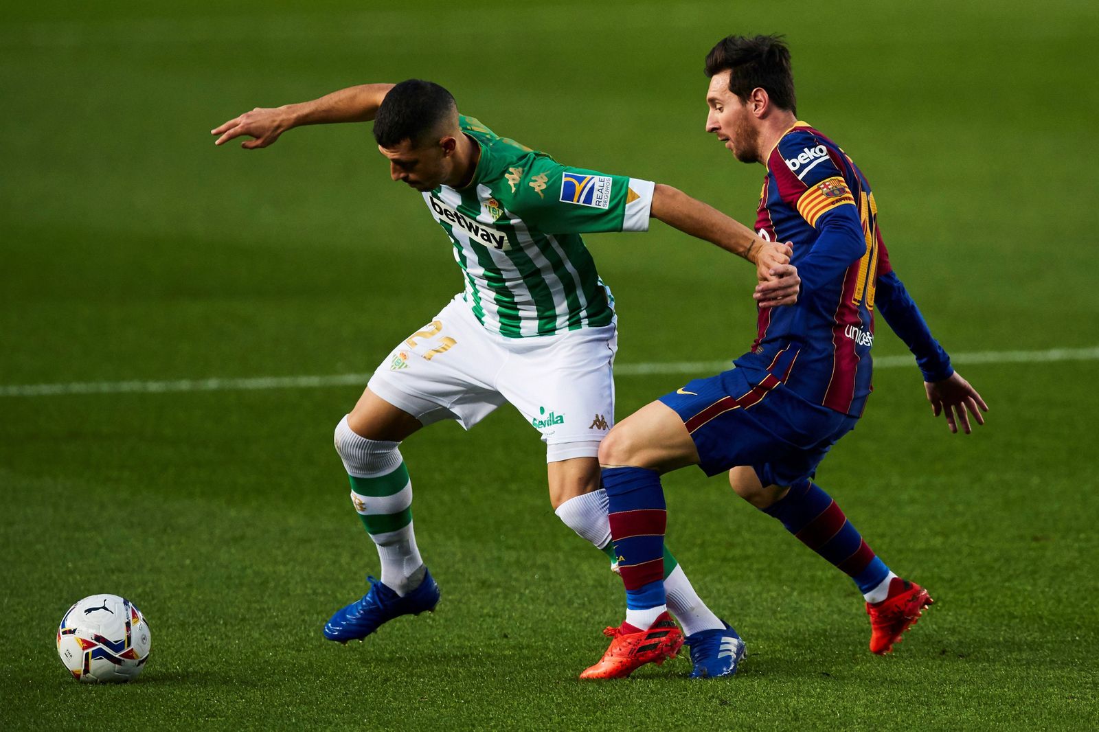 El Barcelona-Betis, en imágenes