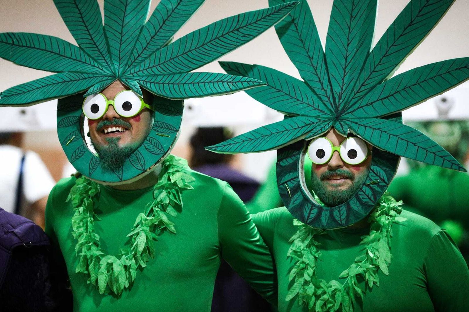 El ambiente en los camerinos del teatro