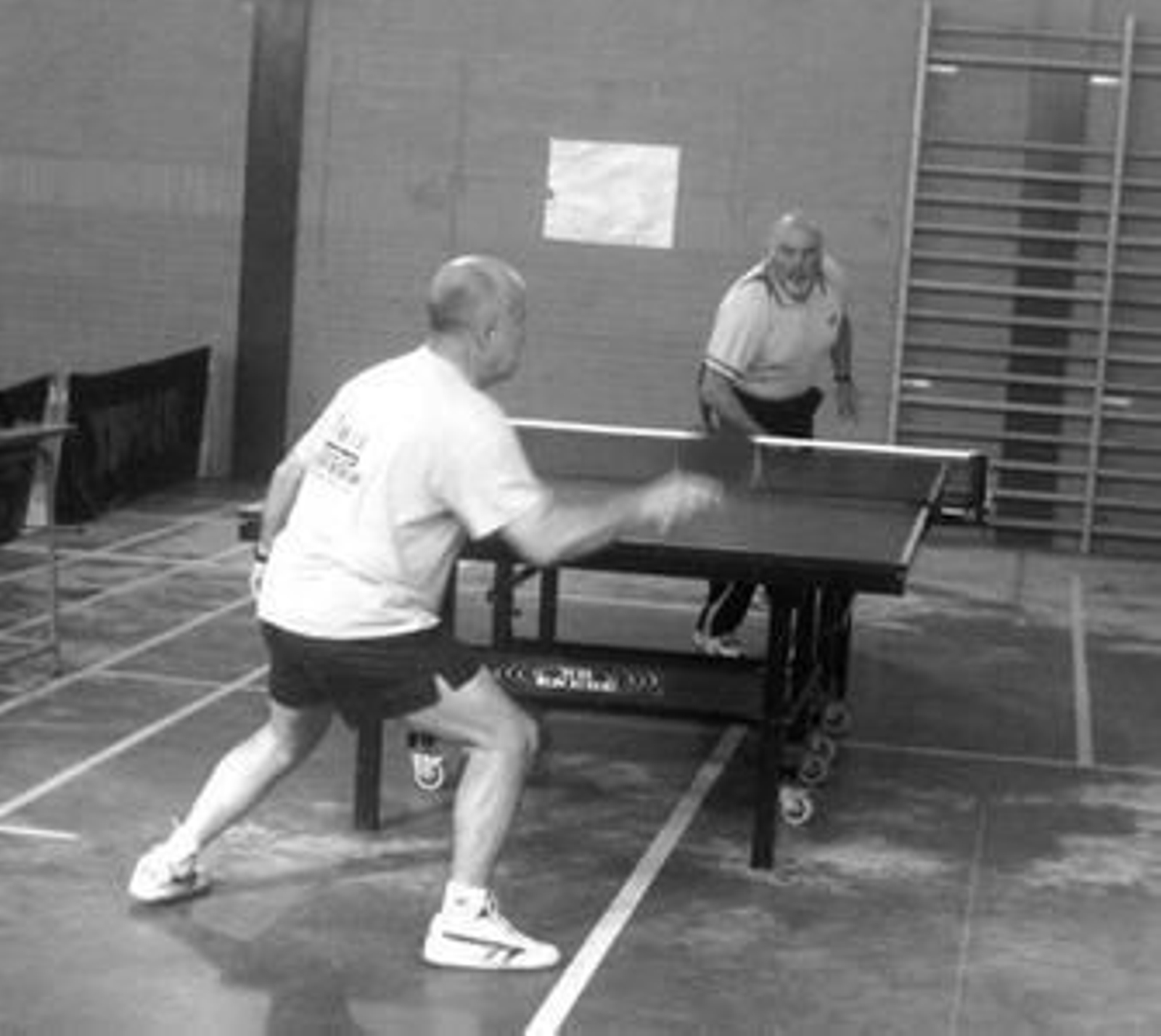 En la imagen, uno de los encuentros del torneo de veteranos.