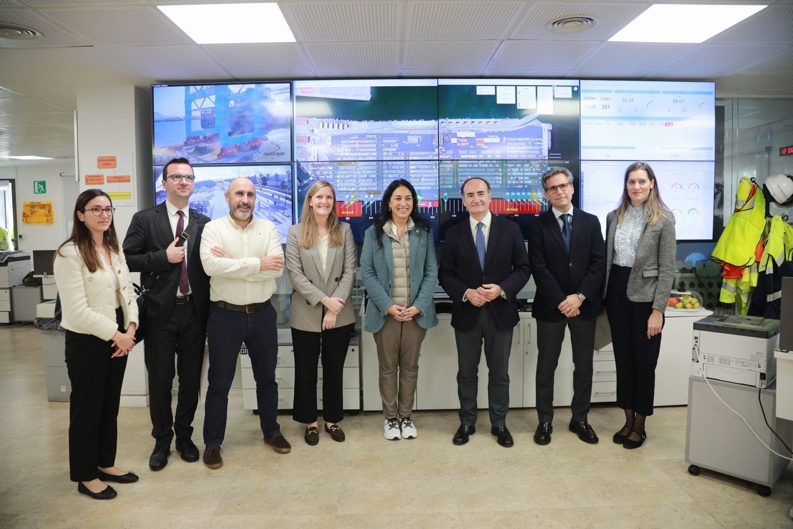 La embajada de Turquía en España, en el Puerto de Algeciras.