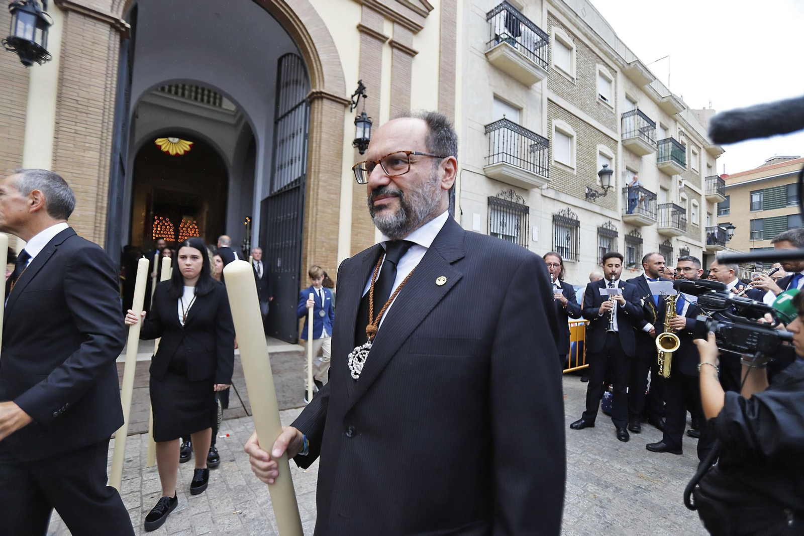 Imágenes de la salida extraordinaria de la Virgen del Rocío y Esperanza