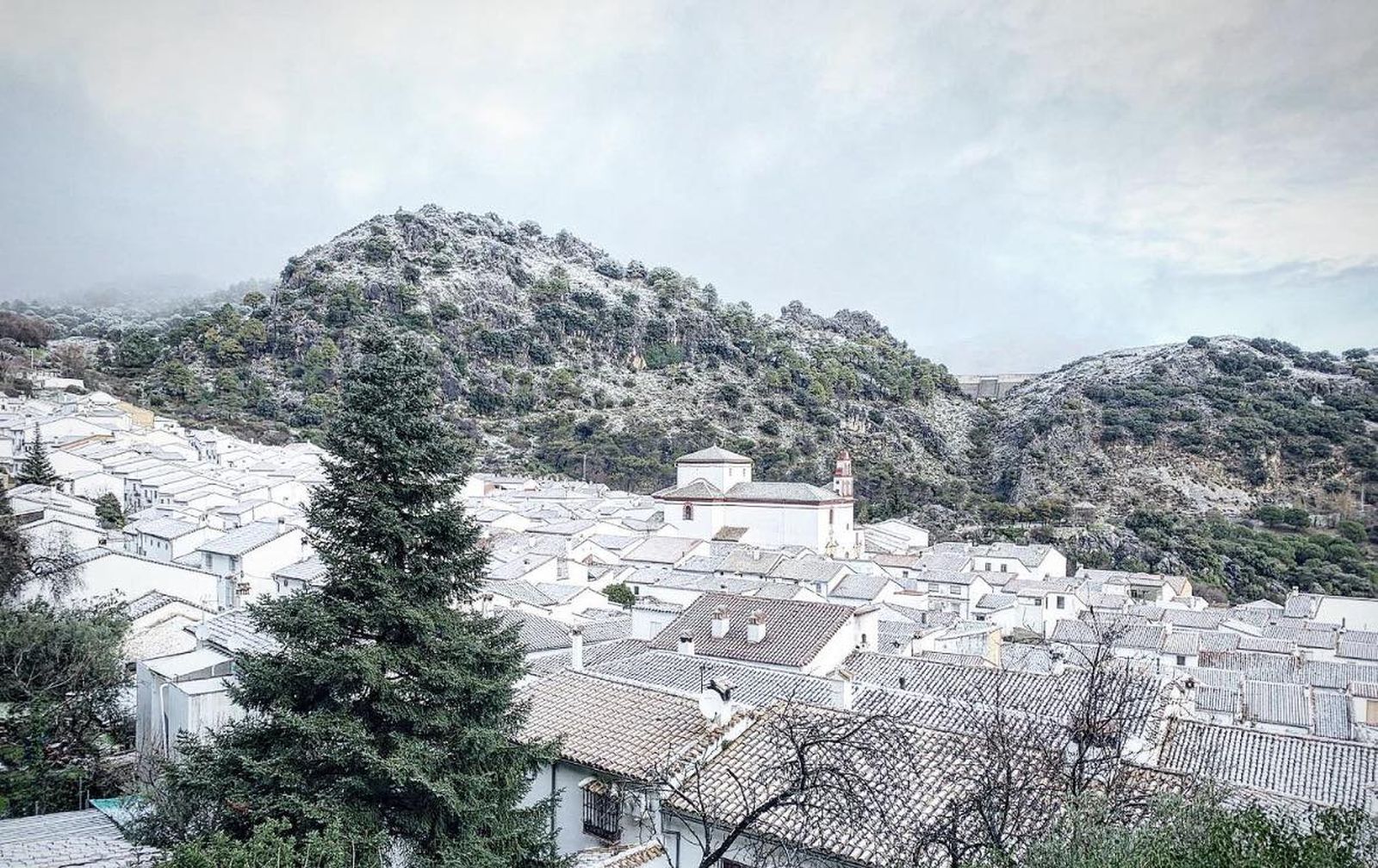 Nevada en Grazalema 2026