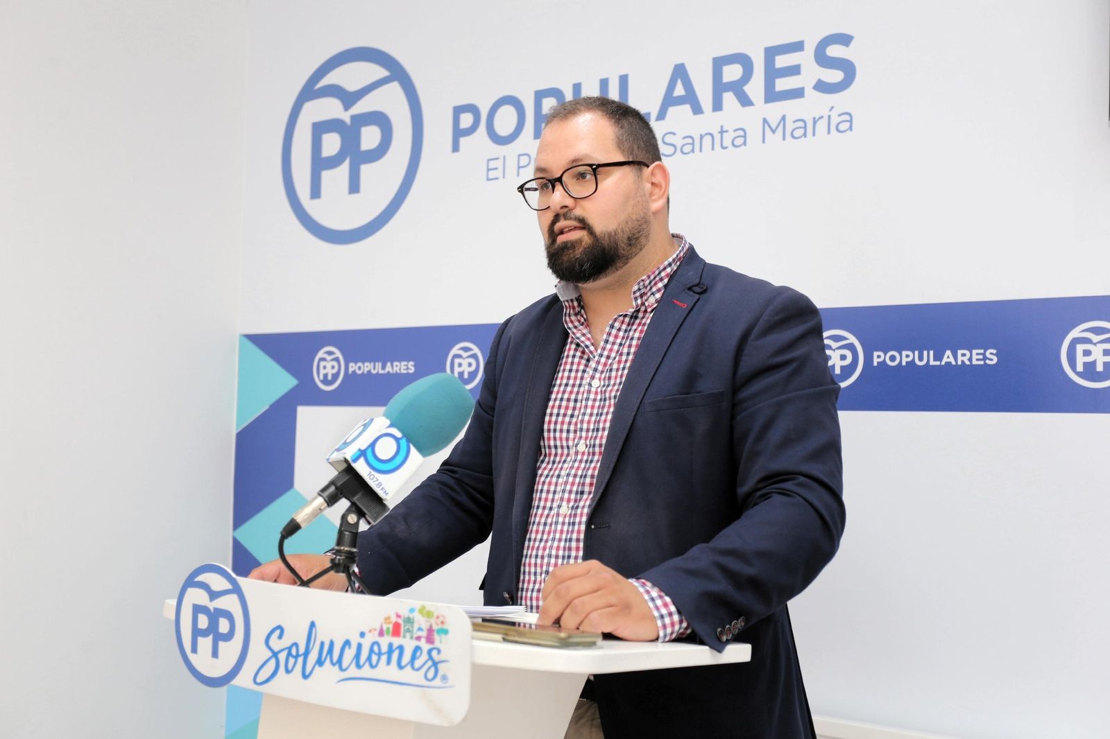 El presidente de El Puerto Global, Javier Bello.