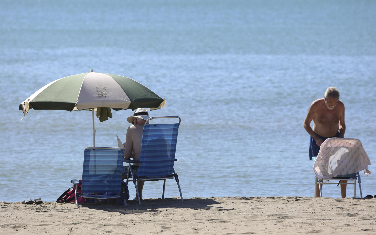 Fotos de la playa en Málaga, donde escapar del calor