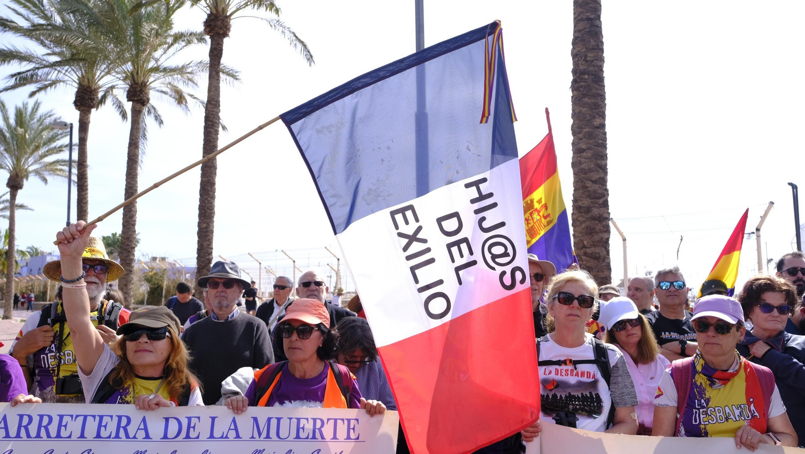 La Marcha de la Desbandá, en imágenes