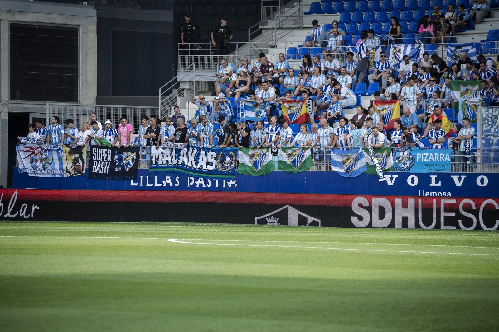Las fotos del Huesca-Málaga CF