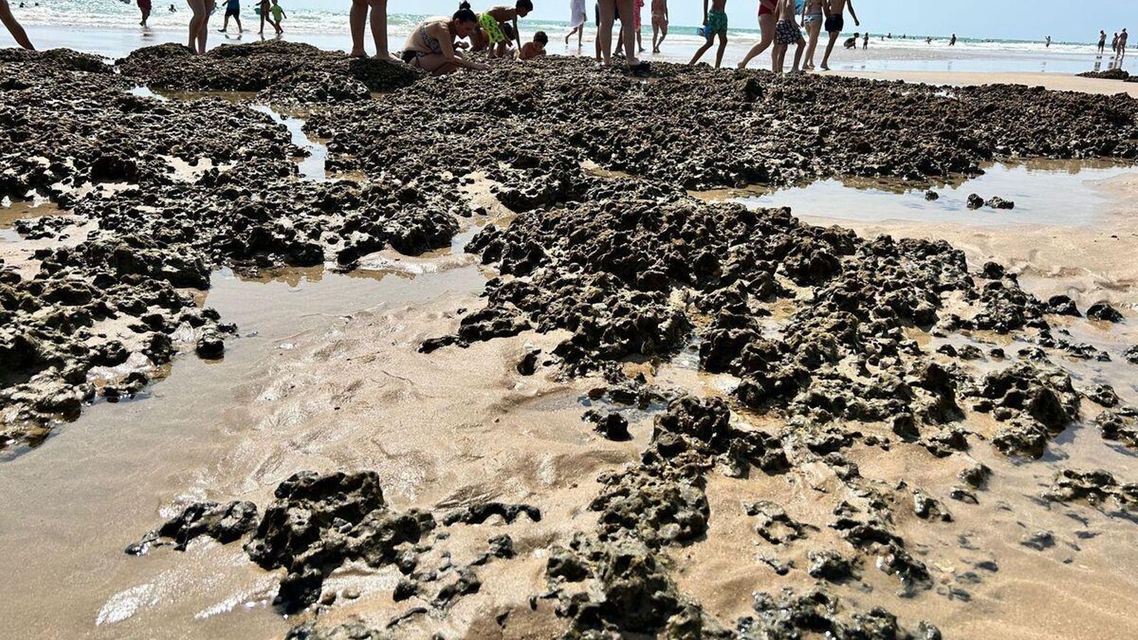 Corrales de Chipiona, en las Tres Piedras.