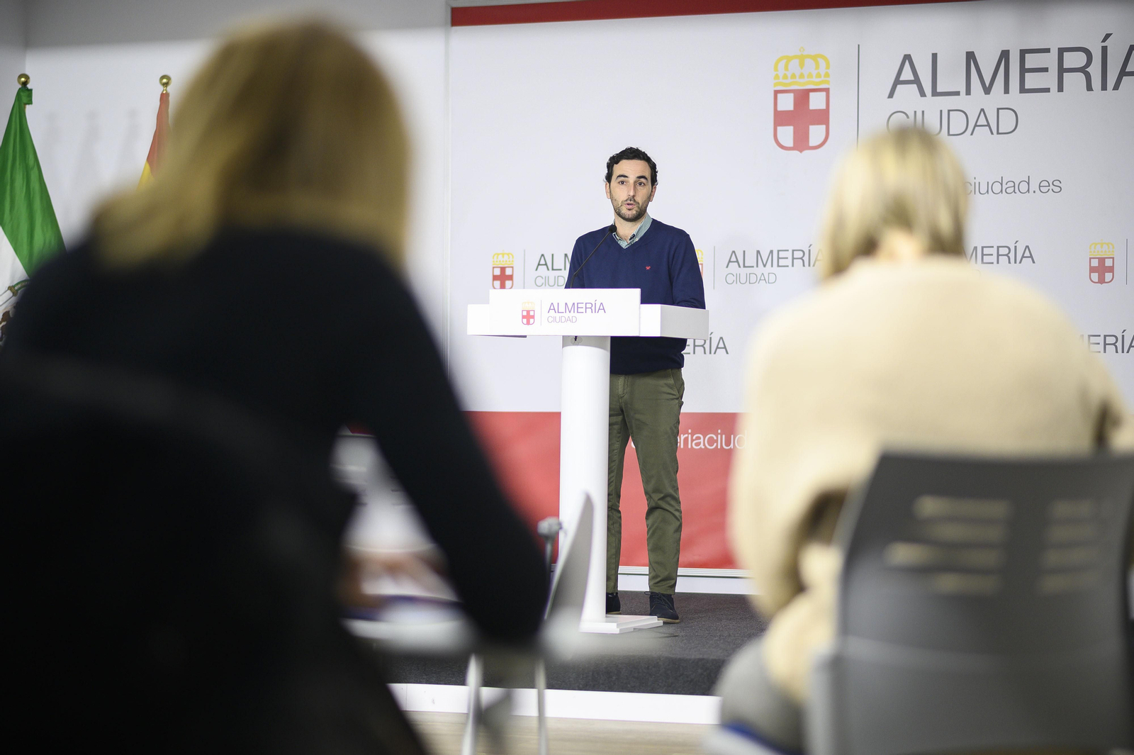 Carlos Sánchez, viceportavoz del equipo de gobierno del Ayuntamiento de Almería