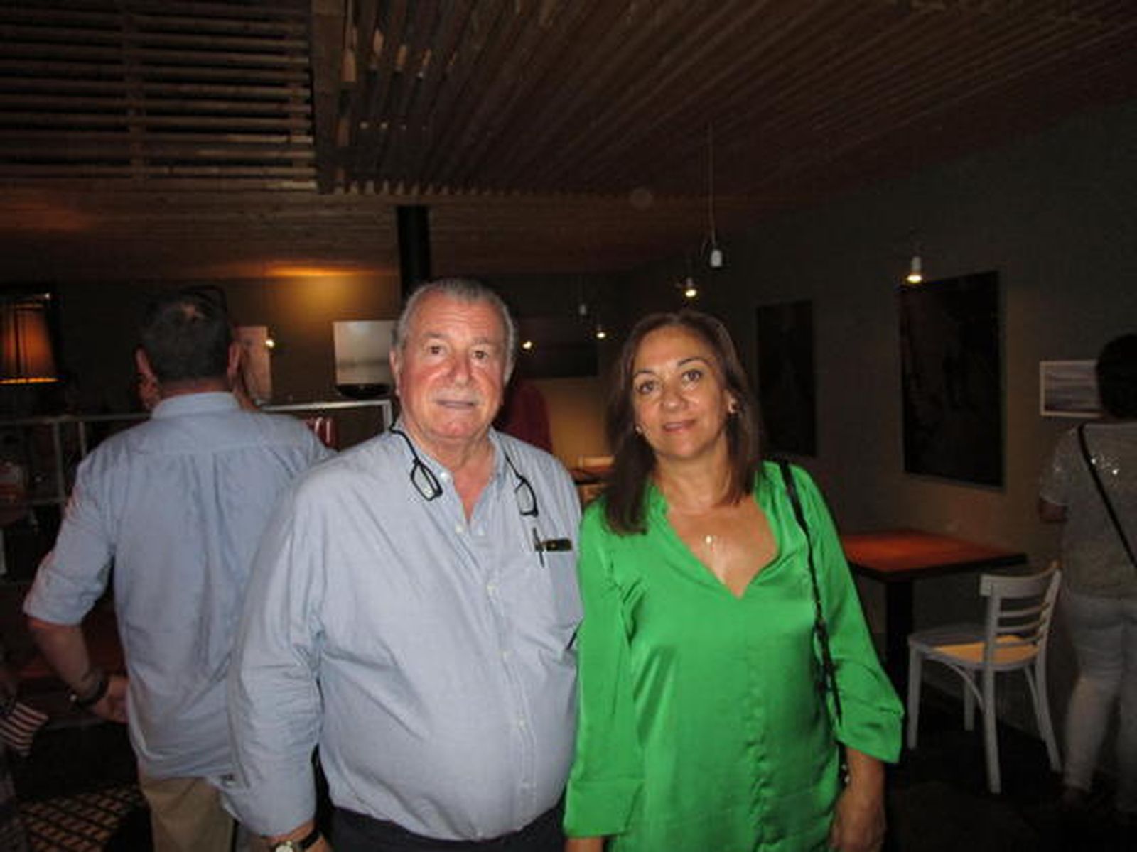 El empresario Mikel Elorza con su mujer Guadalupe Manrique.

Foto: Ignacio Casas de Ciria