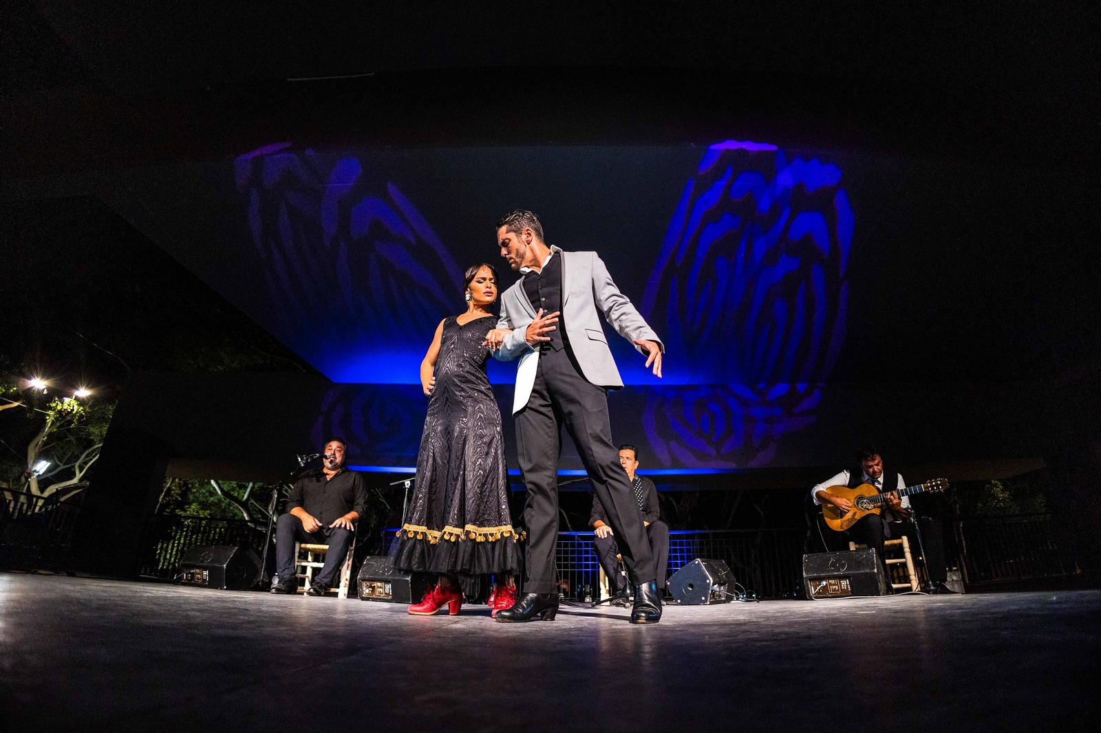 La Isla Ciudad Flamenca: Noche de baile en el Parque de San Fernando