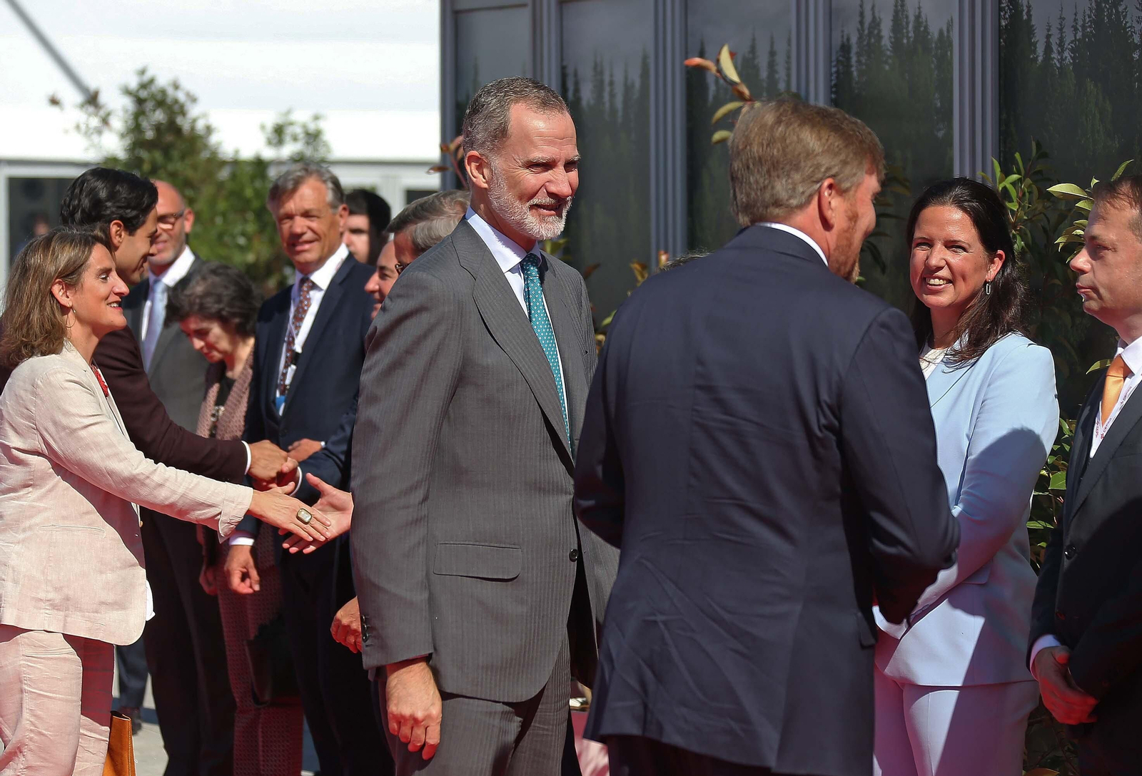 Fotos de la visita de los reyes Felipe VI y Guillermo Alejandro de Países Bajos al puerto de Algeciras Fotos de los reyes Felipe VI y Guillermo Alejandro de Países Bajos al puerto de Algeciras