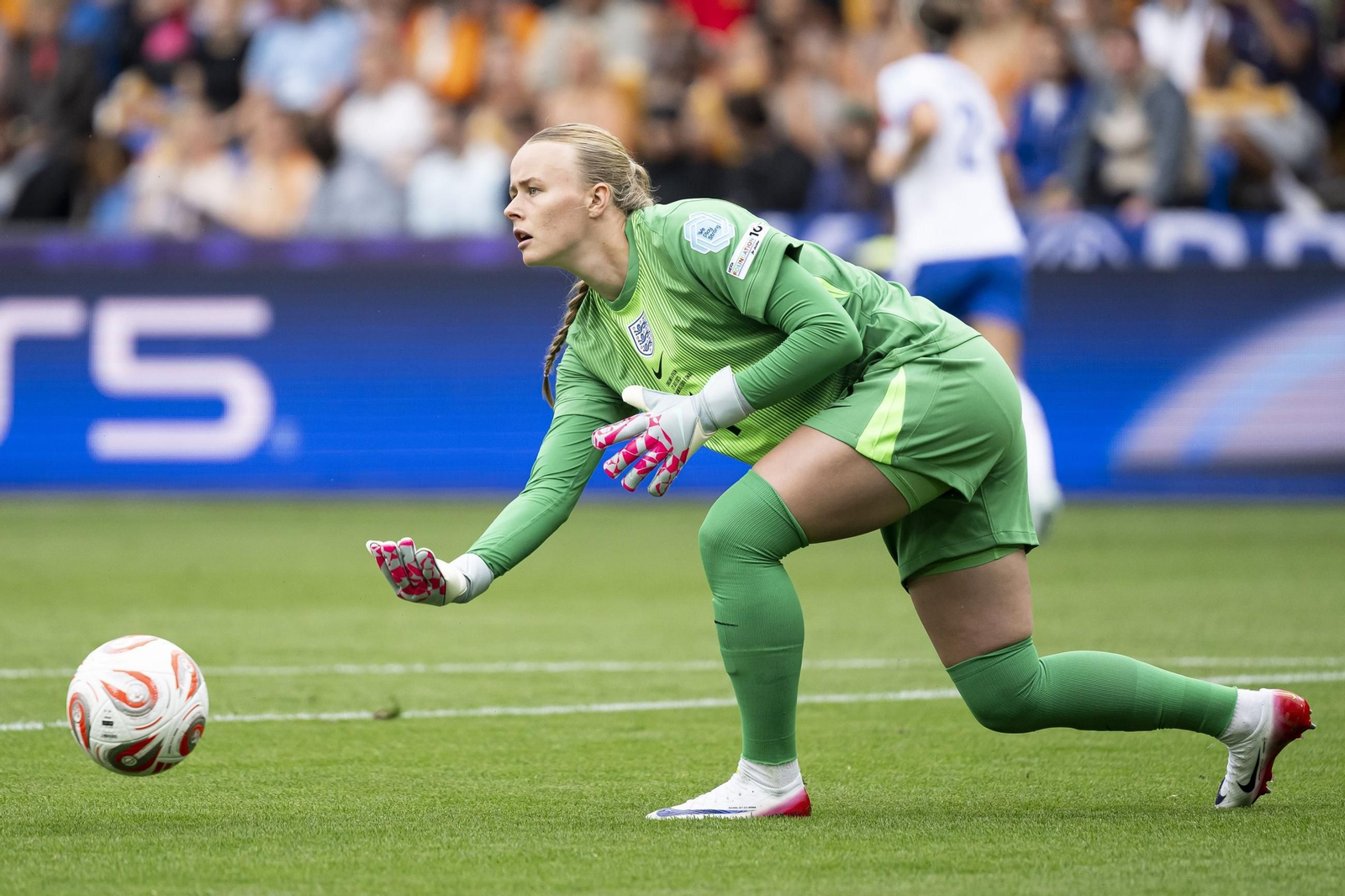 Las mejores imágenes de la final España - Inglaterra de la Eurocopa femenina