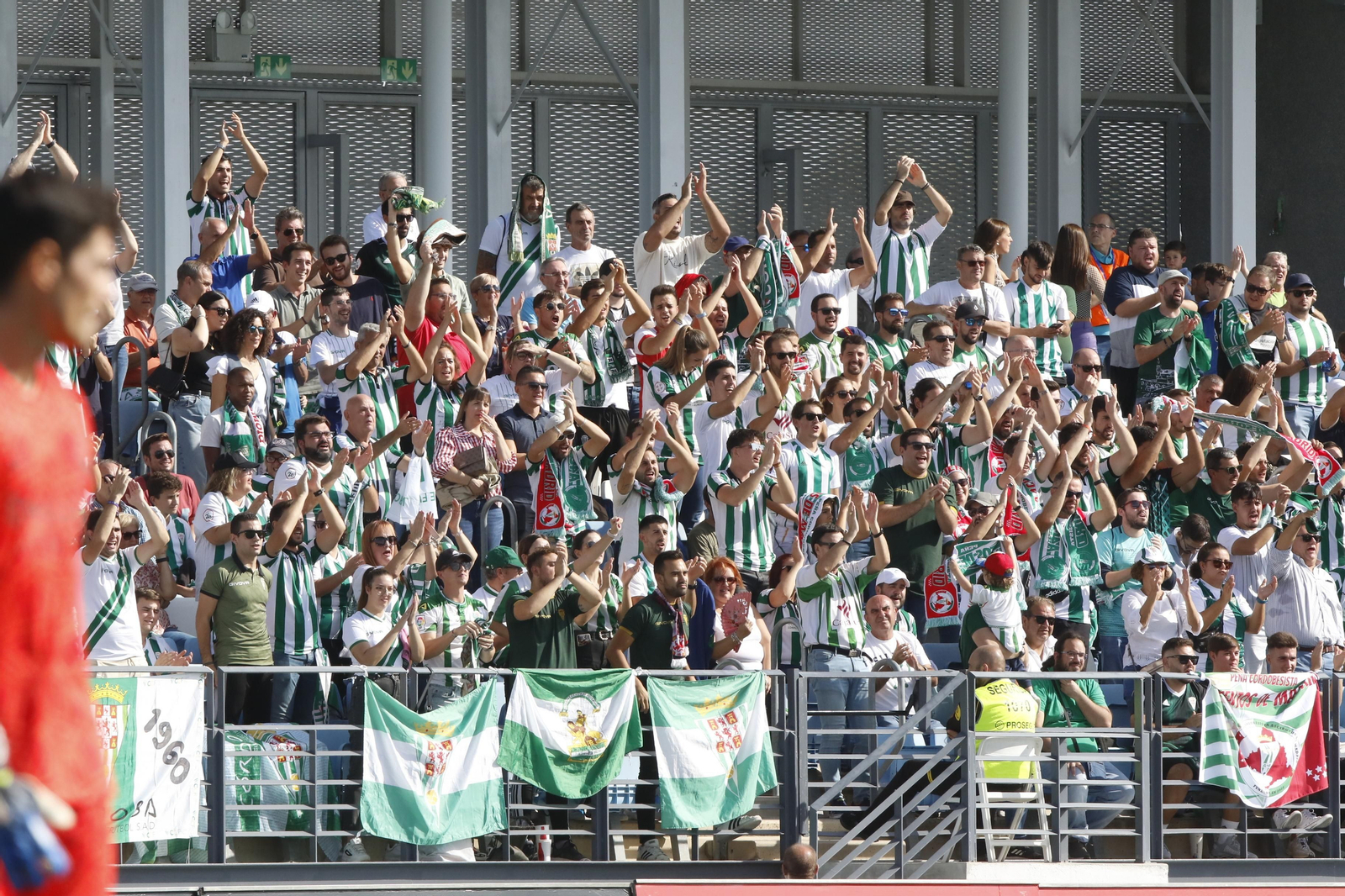 Las imágenes de la afición del Córdoba CF en el Alfredo Di Stéfano