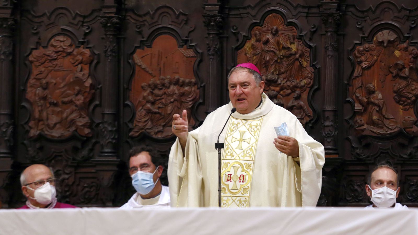 Última misa de D. José Mazuelos en Jerez como Obispo de Asidonia Jerez