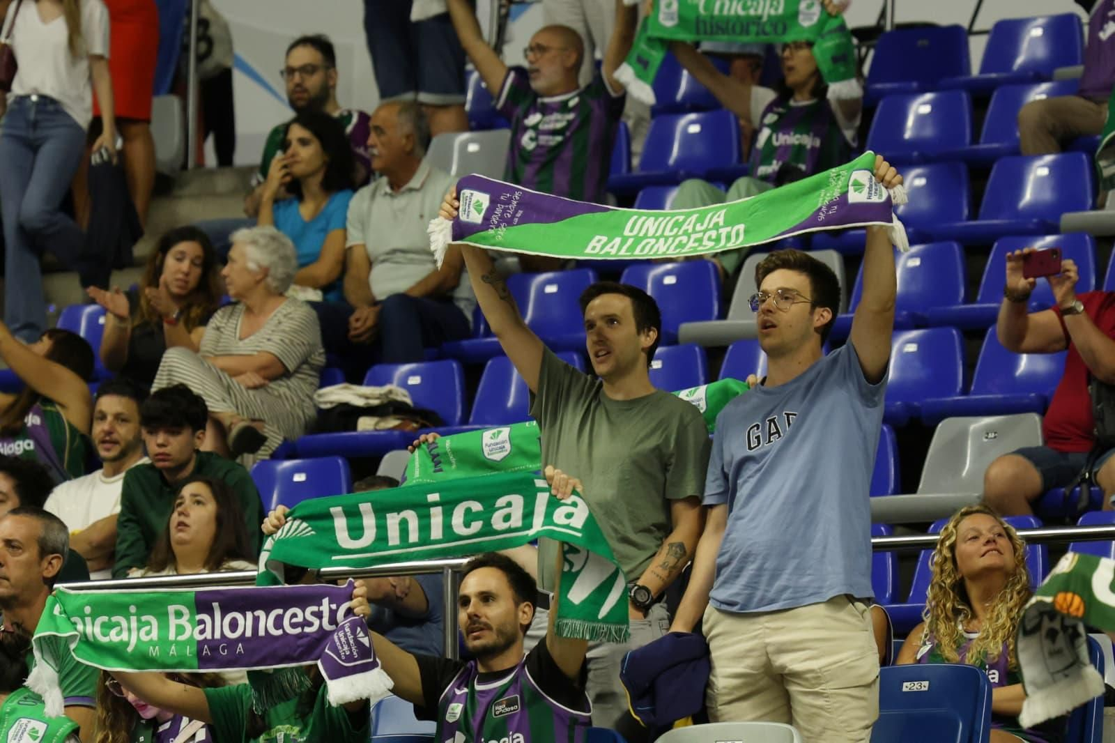El Unicaja-Mersin, en fotos