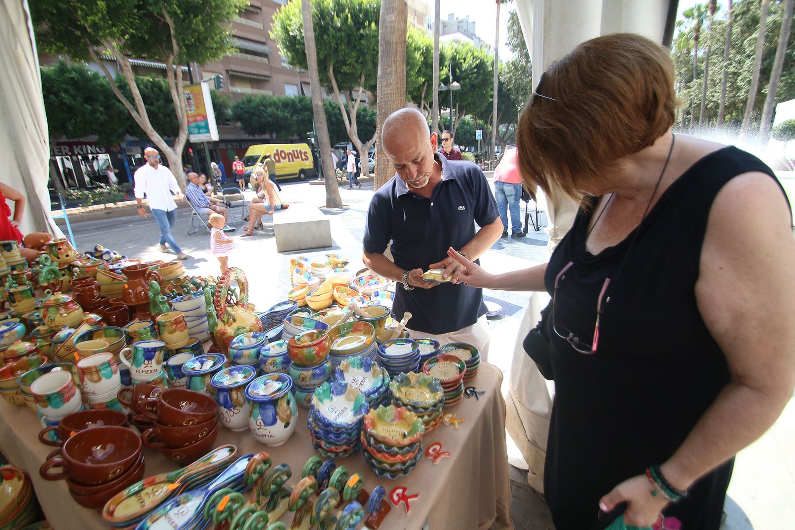Fotogalería de la inauguración de la feria de alfarería. Feria de Almería 2019