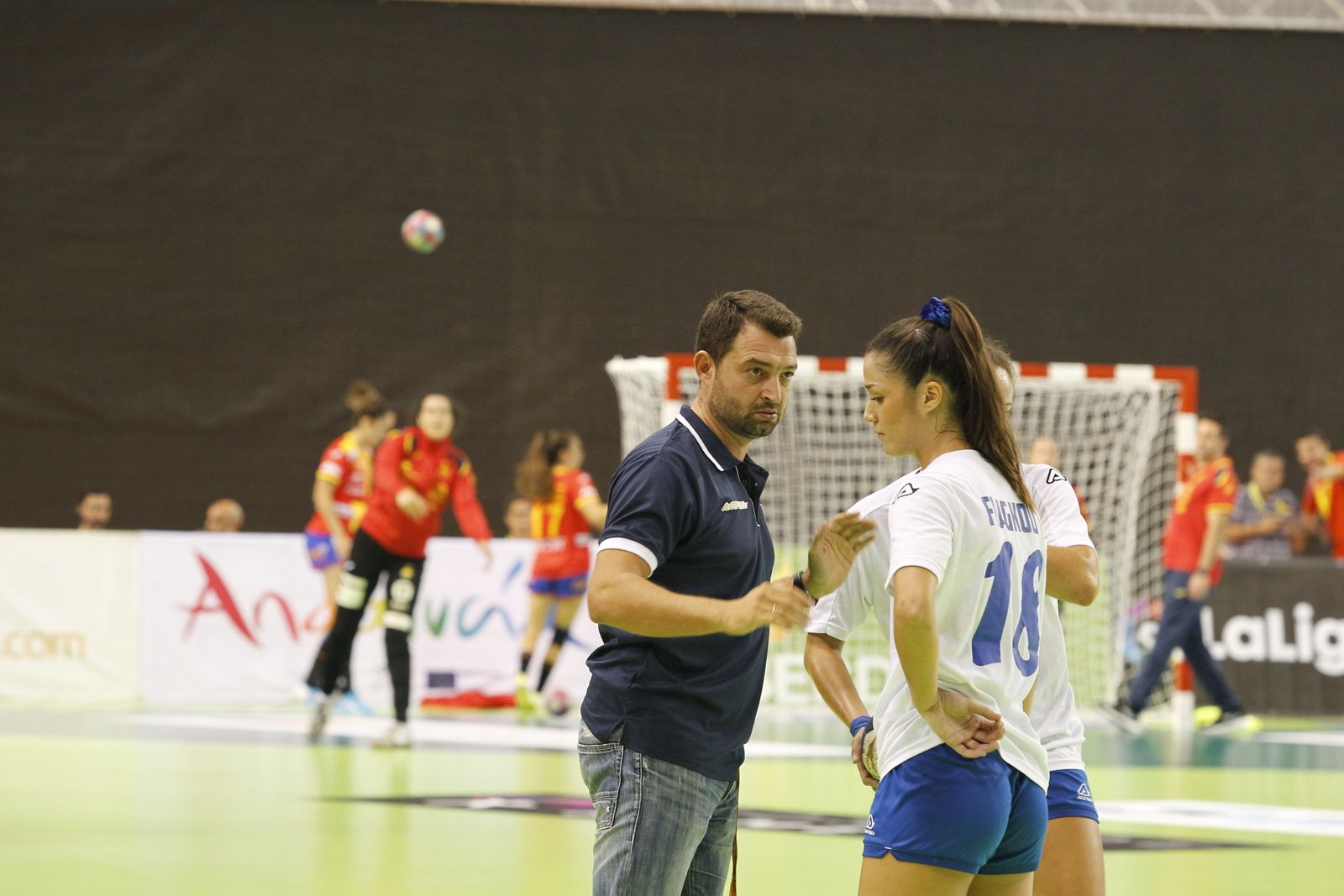 Fotogalería España-Grecia. Balonmano Femenino, fase clasificación Euro 2020