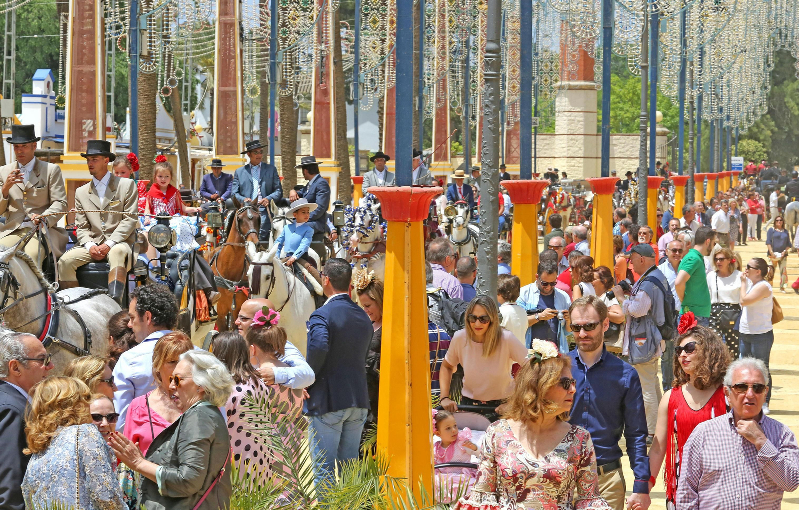 Increíble ambiente al mediodía ayer en elReal.
