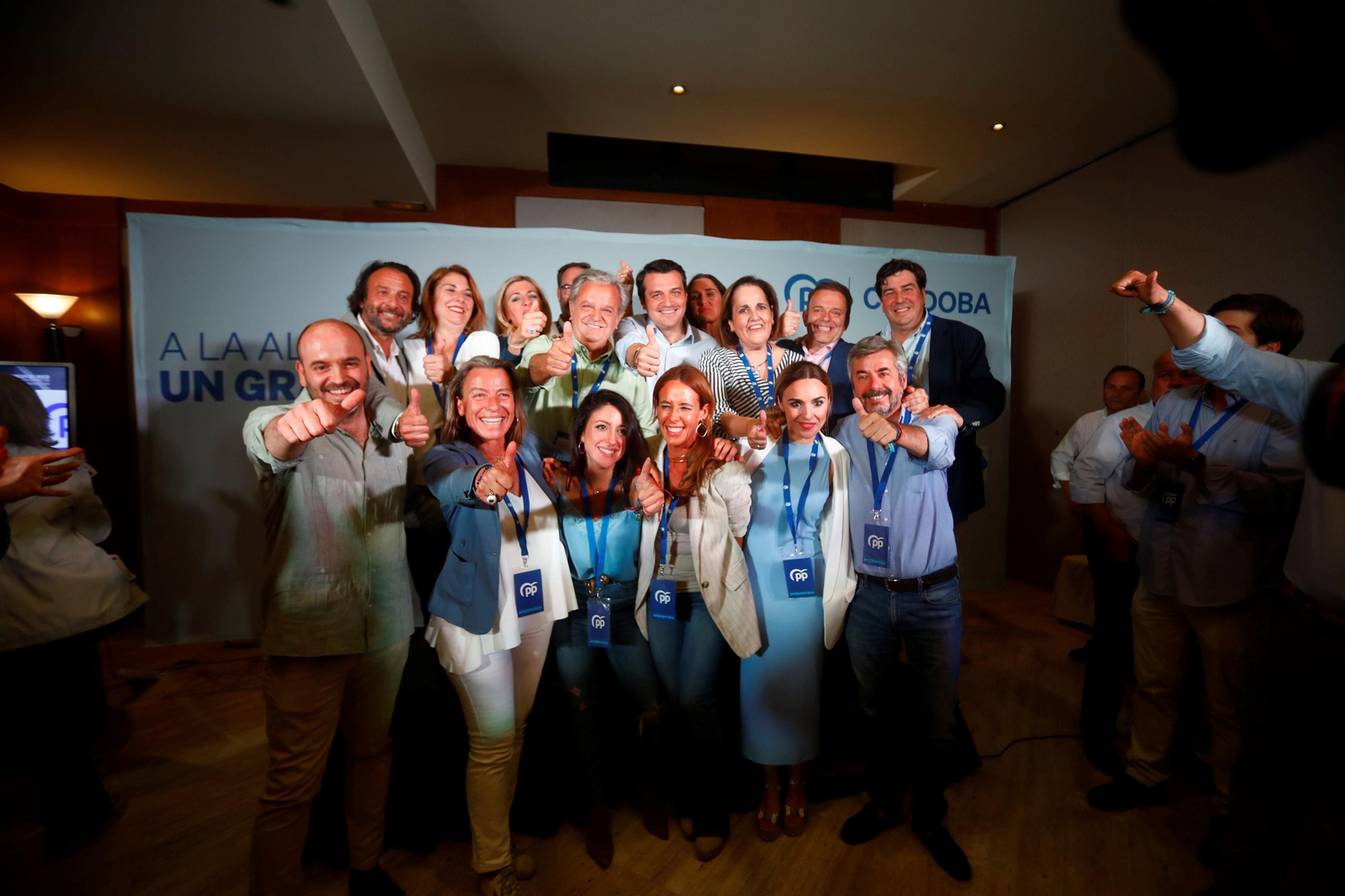 Bellido logra la mayoría absoluta en Córdoba, en imágenes