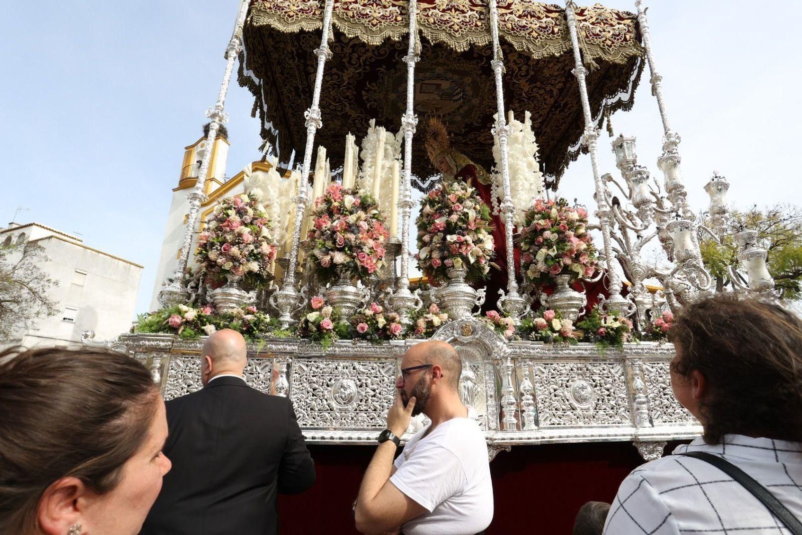 Las imágenes de regreso de las hermandades de la Sed, Candelaria, Paz y Clemencia a sus templos