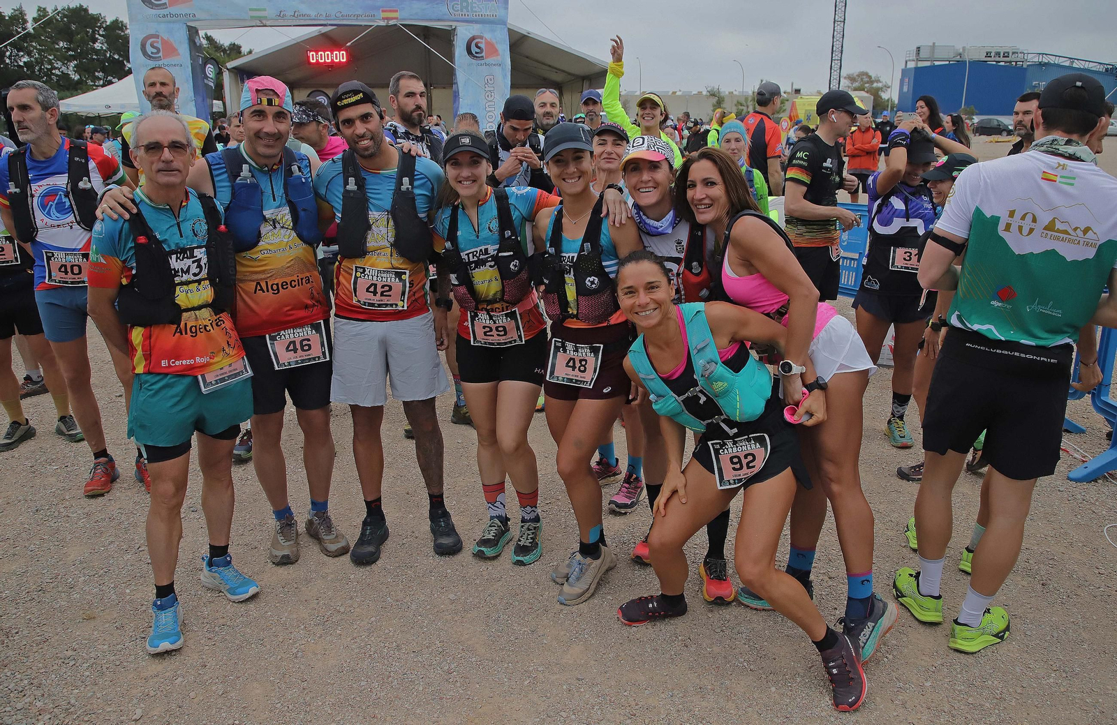 Fotos de la XIII Cresta Sierra Carbonera en La Línea