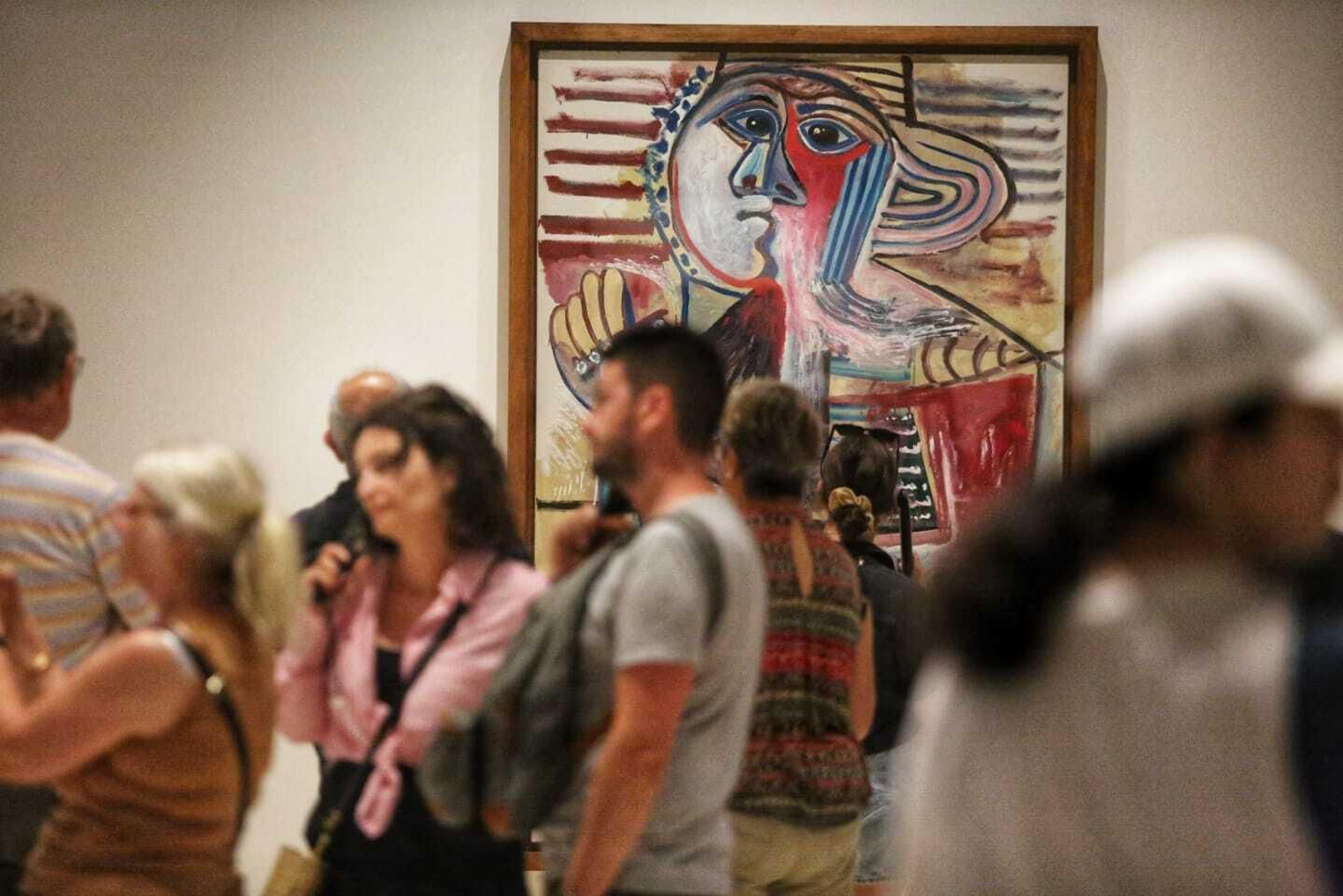 Una de las salas del Museo Picasso Málaga. Una de las salas del Museo Picasso Málaga.