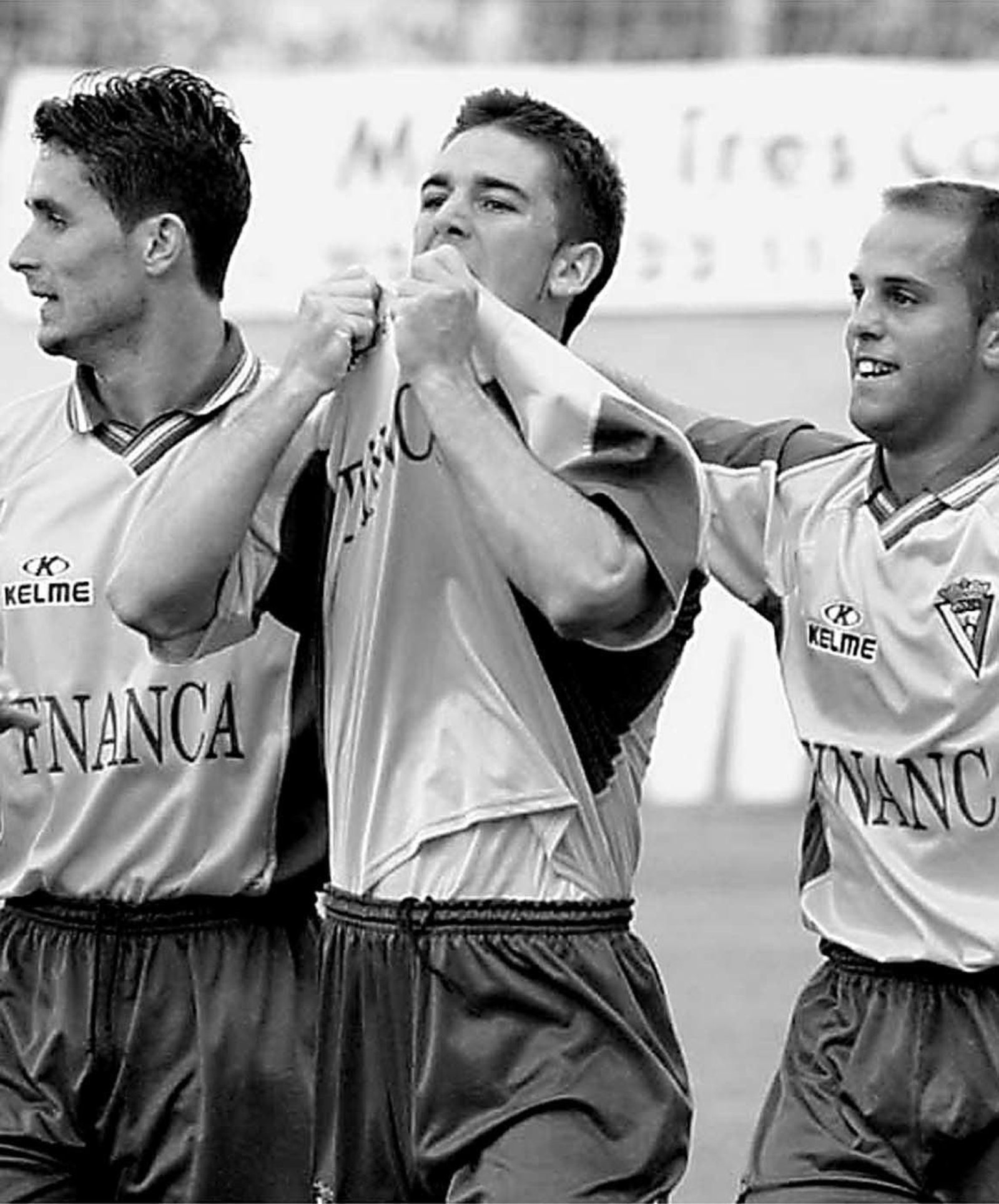 Abraham Paz, en compañía de Sergio Iglesias y Velázquez.