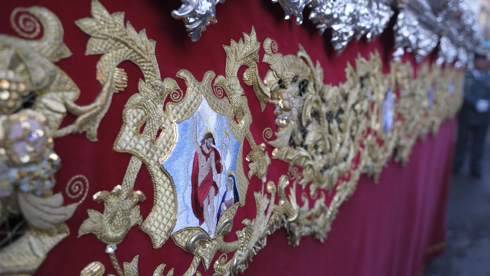 La procesión de Pasión en Almería, en imágenes