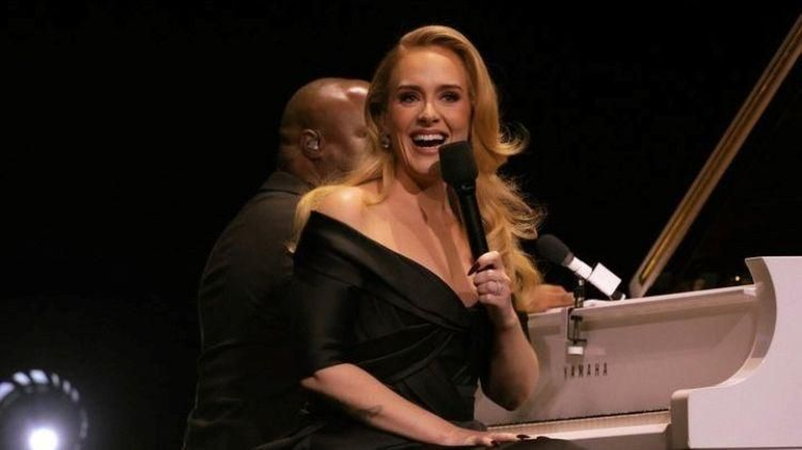 La cantante Adele, en concierto.