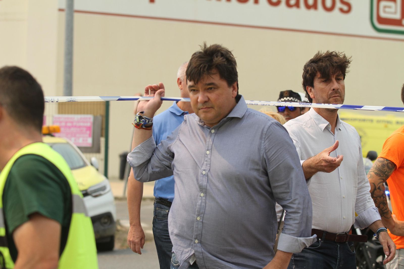 Las imágenes del incendio en Moguer y Mazagón