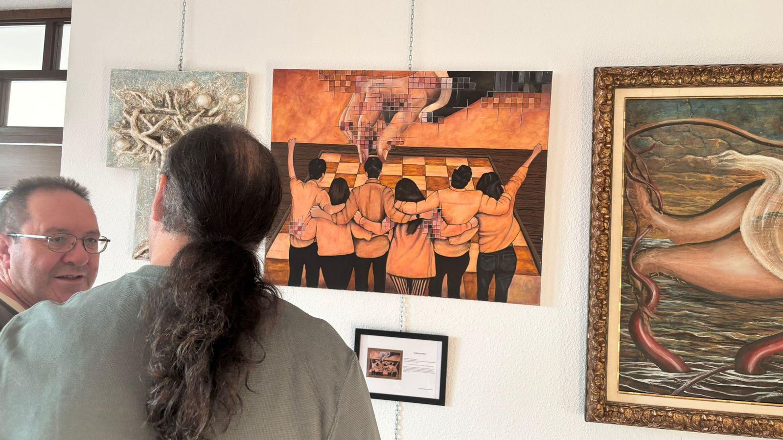 Exposición de Miguel Ángel Pérez Delgado en El Campillo