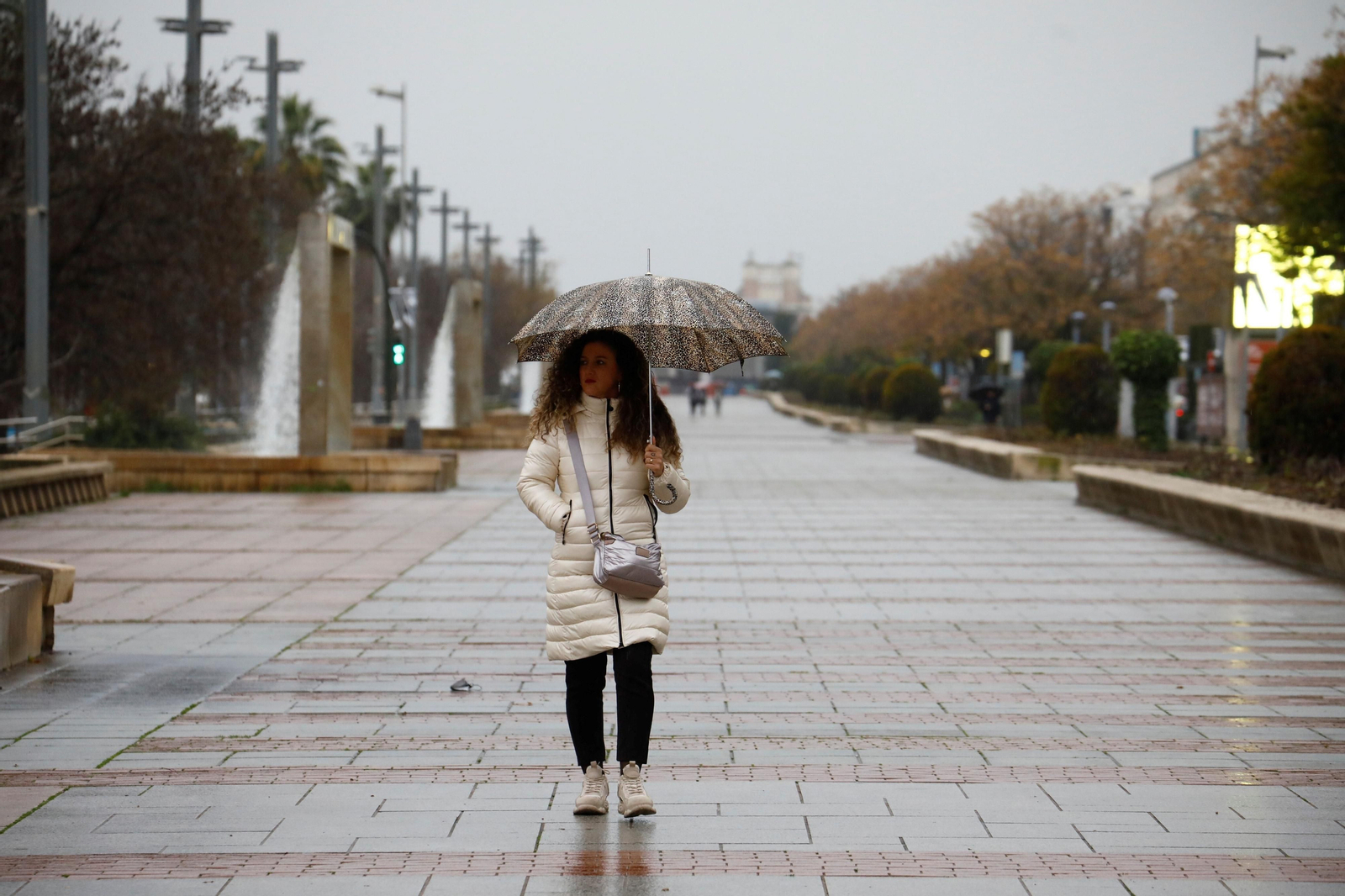 La lluvia vuelve a Córdoba con el paso de la borrasca Hipólito, en imágenes