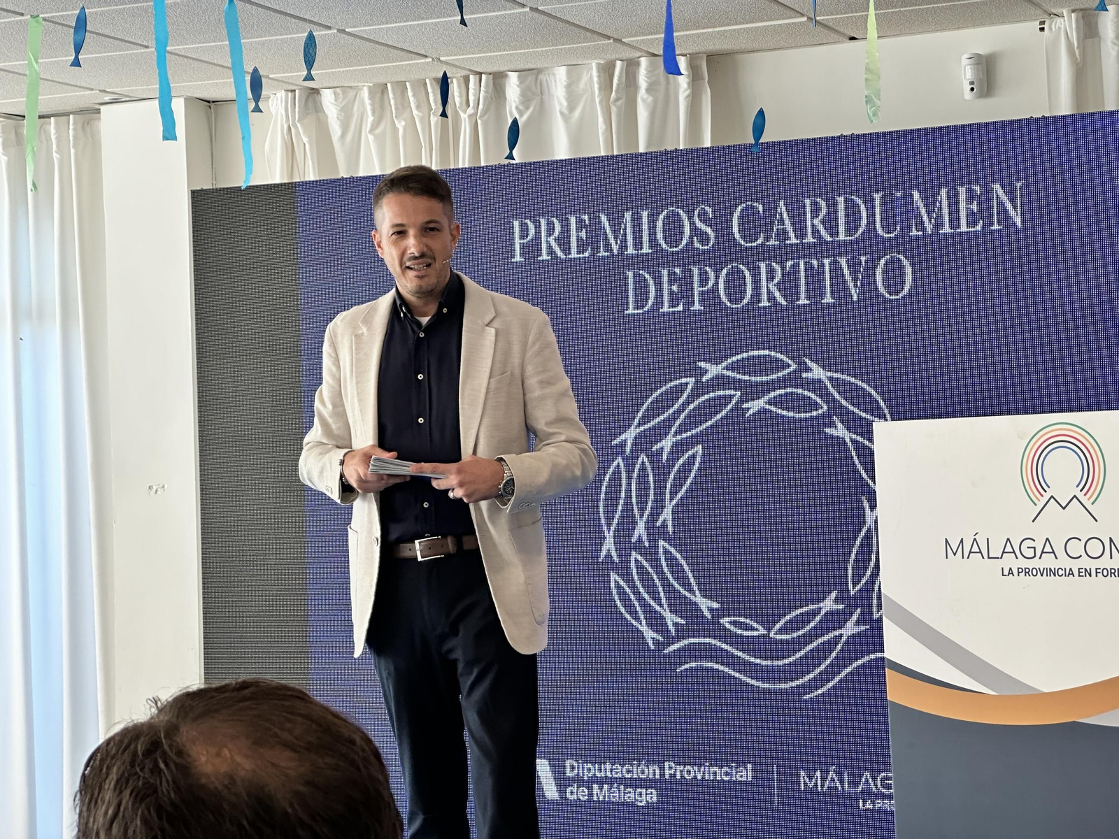 La Diputación reconoce a CAB Estepona, AMIVEL, Juventud Torremolinos CF, Ciclista Al-Ándalus y al Unicaja en la I edición de los Premios Cardumen Deportivo