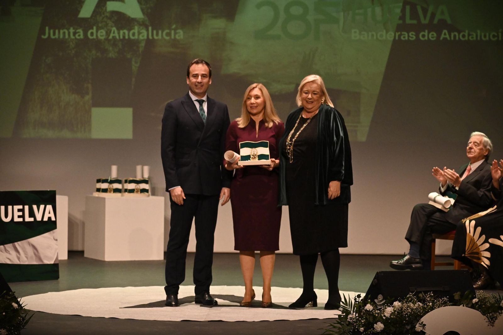 Premios de las Banderas de Andalucía en Huelva, en imágenes