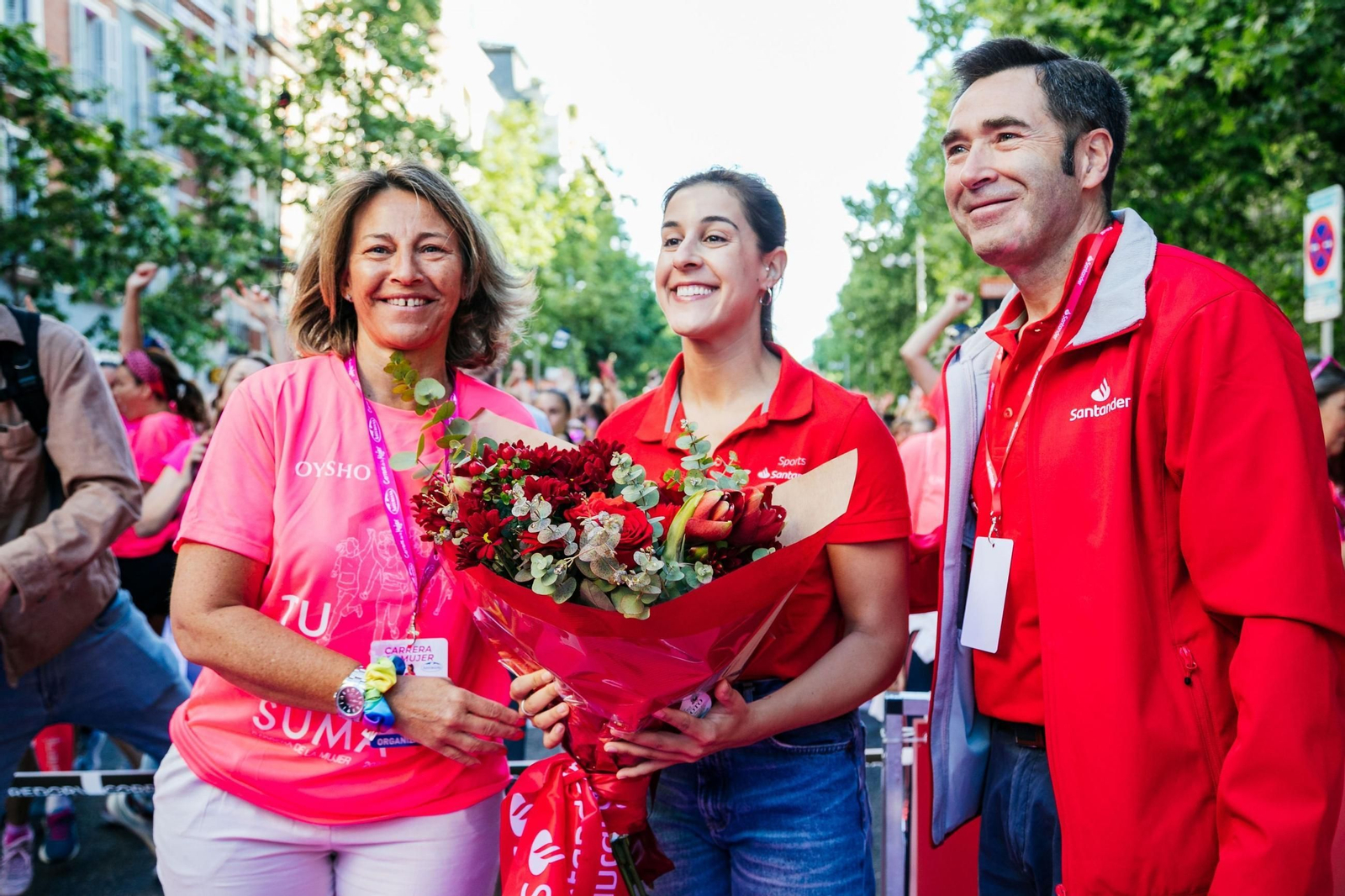 La onubense Carolina Marín se une este domingo a la Carrera de la Mujer en Sevilla.