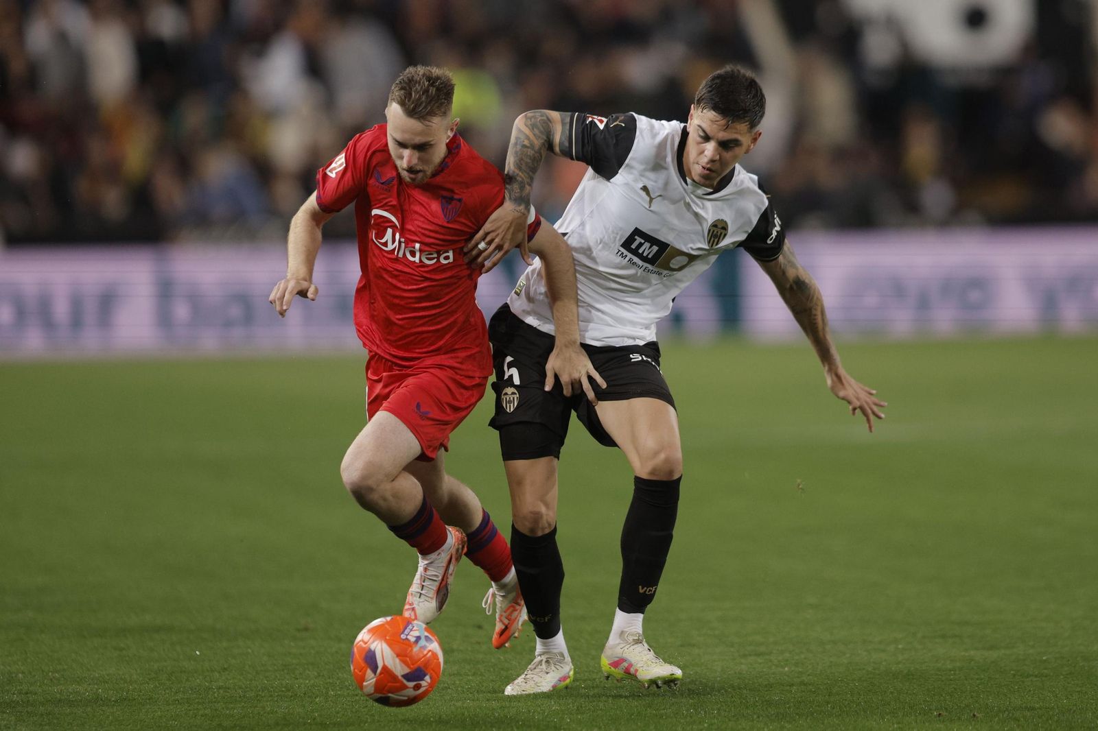 Valencia - Sevilla: las mejores fotos del partido de Liga