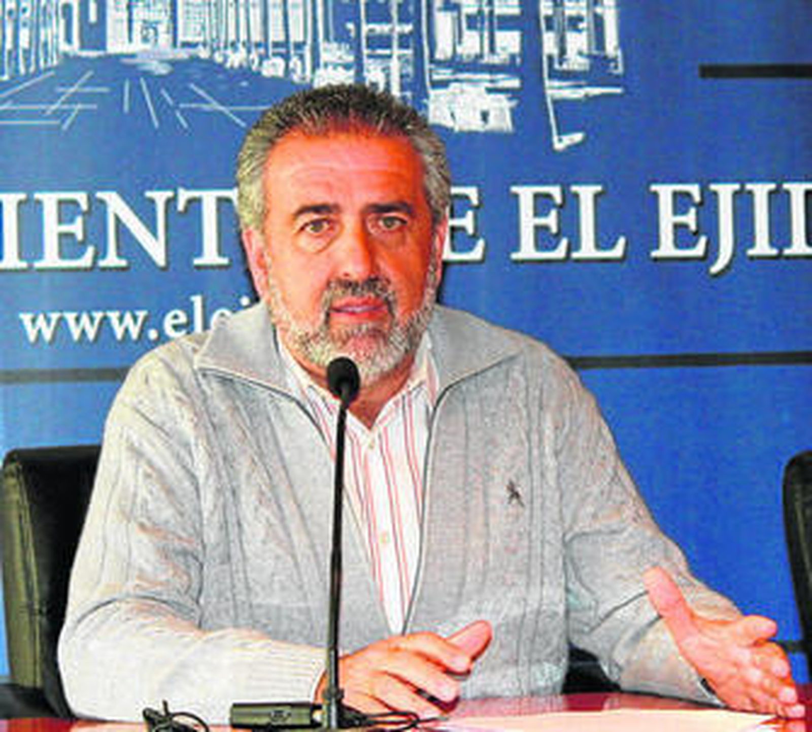 José Andrés Cano Peinado, concejal de Obras Públicas.