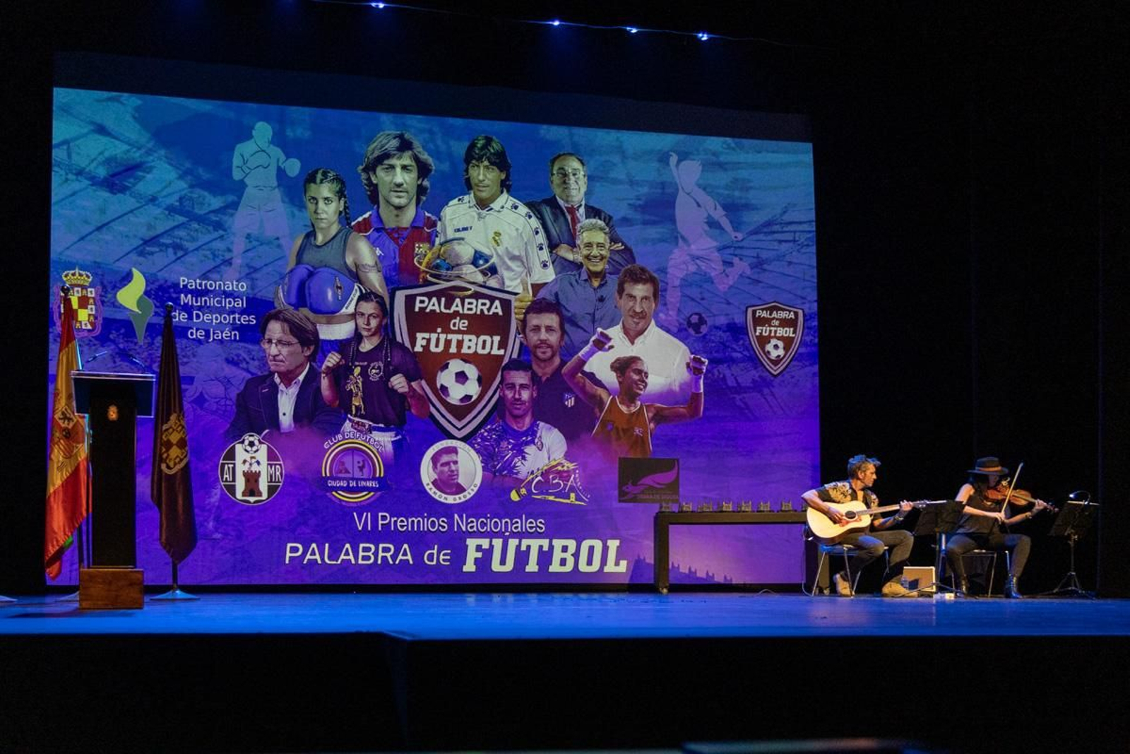 La VI edición de los Premios Palabra de Fútbol en Jaén, en imágenes