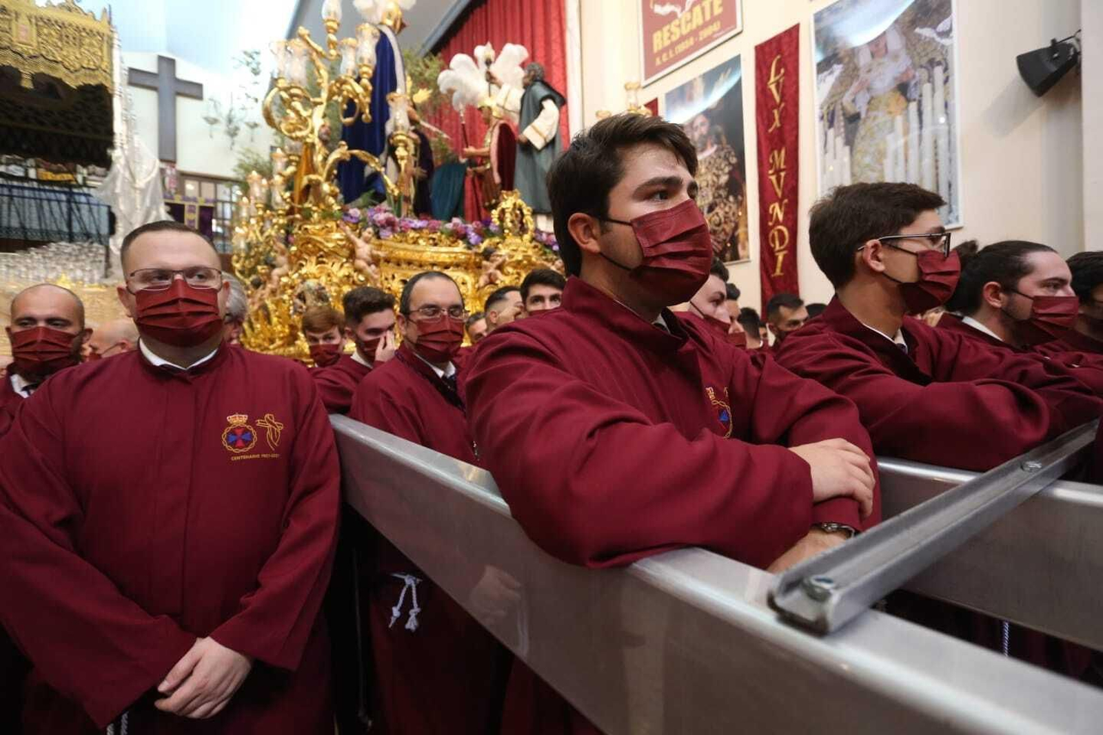 Las fotos del Rescate en la procesión Magna de Málaga